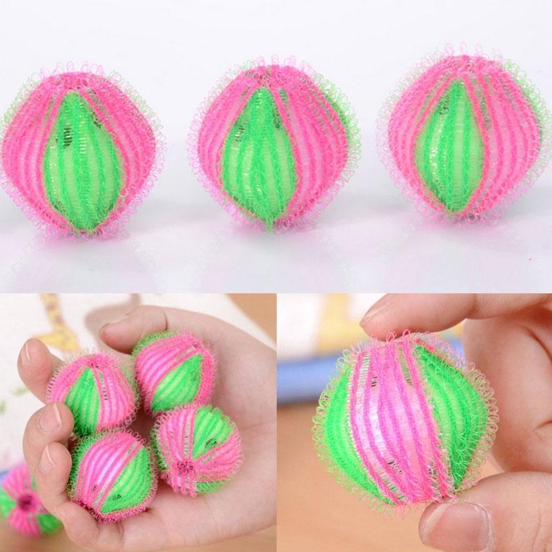 6pcs Hair Lint Fluff Grabbing Laundry Washing Wash Ball Lint Grabbing Wash Ball