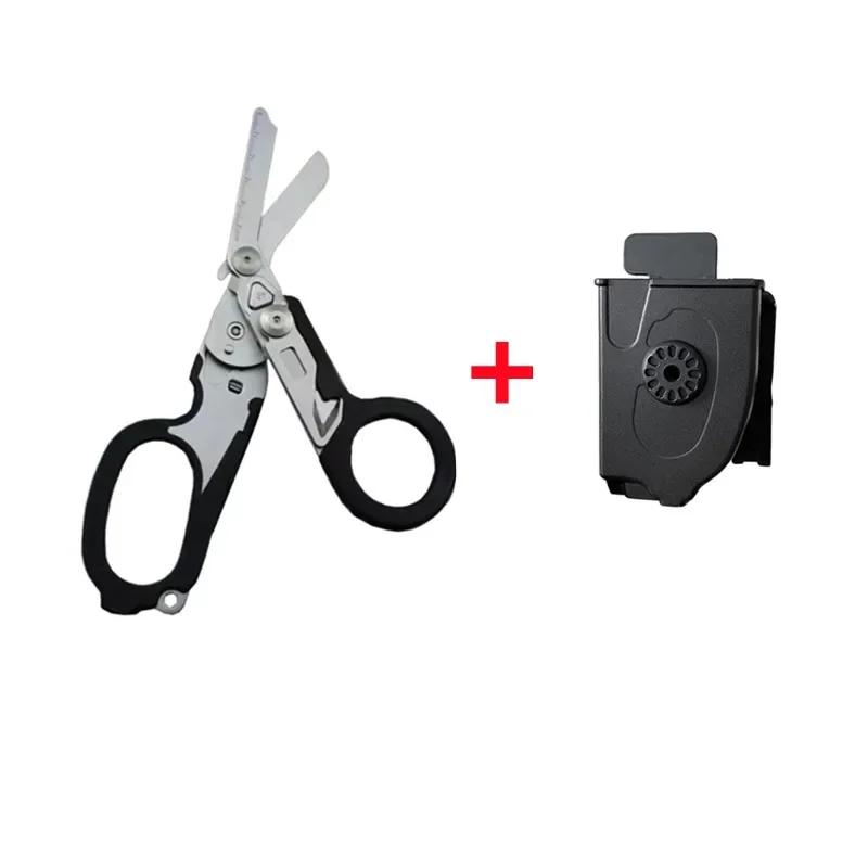 Professional Folding Rescue Scissors Multipurpose Tactical Tool for Survival Emergency