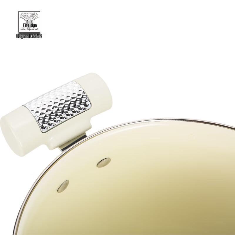 Huoxiang Krone Emaille Suppentopf