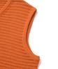 Covernat V-Neck Knit Vest Orange