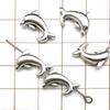 30-Piece Antique Silver Ocean-themed Spacer Beads & Charms Set for DIY Jewelry