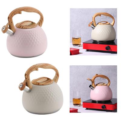 Tea Pot Top Loud Whistling Kettle Water Kettle Ergonomic Anti Scald Handle Stovetop Modern Tea Kettle for Kitchen