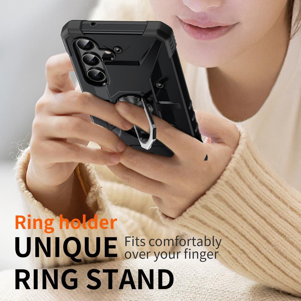 Non-Slip Armor Case for Samsung Galaxy A17 A56 A16 A36 5G A55 A15 A54 A26 A35 A34 A14 S24 FE S25 Edge S22 Ultra S21 S23 Plus