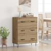 Sideboard Artisan Oak 69.5 x 34 x 90 cm Engineered Wood and Iron