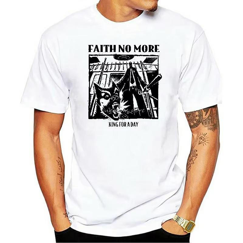 

FAITH NO MORE KING FOR A DAY MIKE PATTON MR BUNGLE FANTOMAS XS-5XL Drop Shipping T-shirt Men Summer Tee Shirts Fashion Tops 4XL