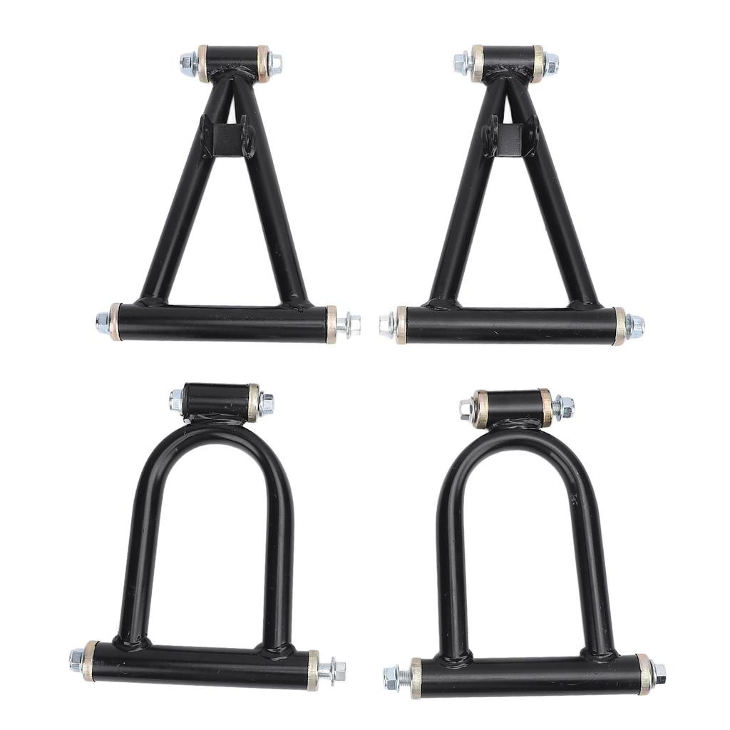 6 Inch Front Suspension Shock Swing Arm Kit Metal Swing Arm Assembly for 100cc 150cc 200cc 4 Wheels Quad Bike Go Kart