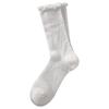 5 Pairs of Female Summer Thin Mesh Breathable Lace Boneless Tube Stack Socks