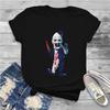 Terriefer Slasher Film Leute Nennen Mich Art Der Clown Art T-Shirt Herren T-Shirts Unisex Blusen Polyester T-Shirt Für Damen