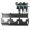 Space Saving Steel Angle Grinder Holder Stand for Efficient Tool Storage in Workshops and Garages Home Professional Use