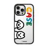 C Shell Two-in-one Line Dog for IPhone14 for Apple 15 Mobile Phone Case 13promaxR/78plus/11