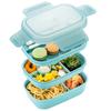 Kinder Bento Lunchbox mit luftdichtem Deckel für die Schule und