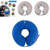 Adjustable Inflatable Dog Neck Ring With Pvc Material For Antilick And Grooming Support
