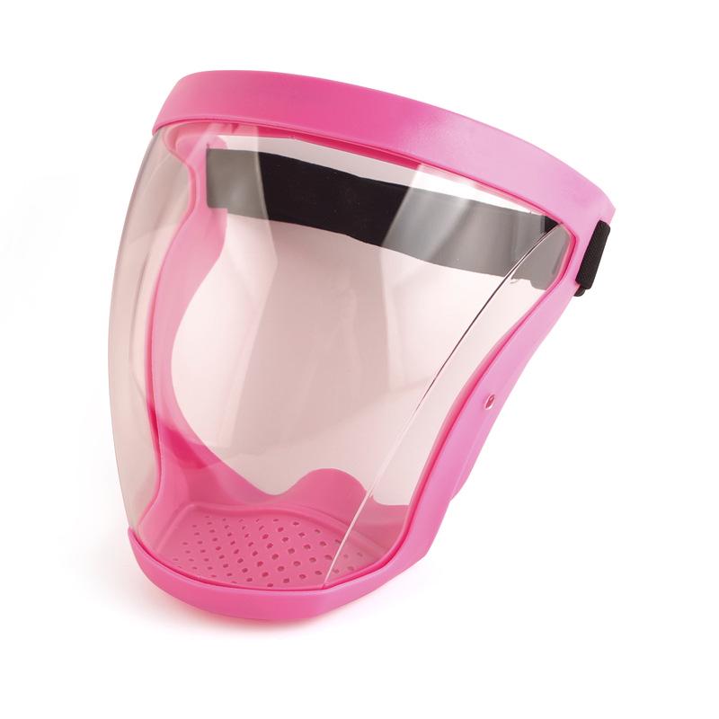 HD Transparent Horse Head Face Shield with Anti-Droplet Goggles, Unisex Headband Style