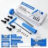 Tire Repair Tool Kit with Valve Core Installation and Tire Lever