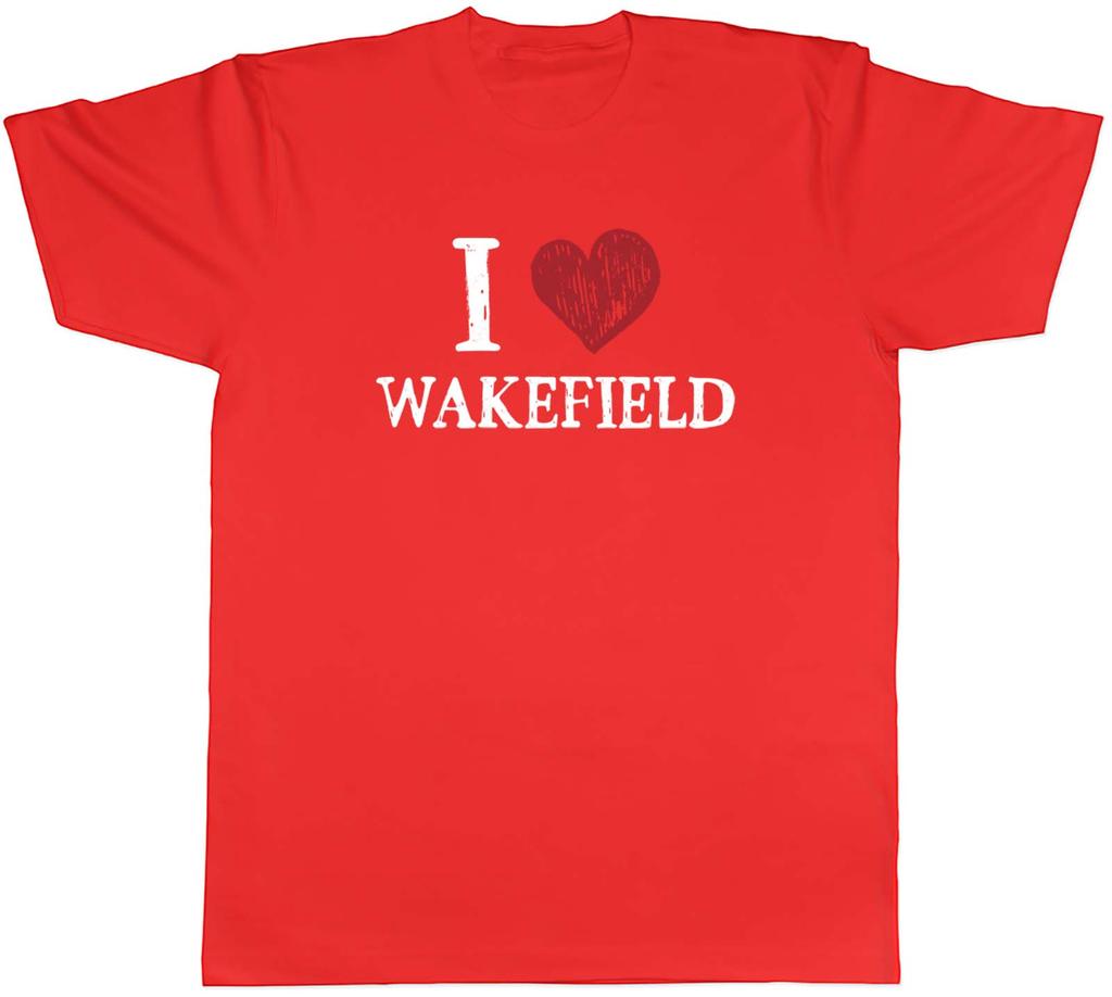 I Love Wakefield Unisexs TShirt Pre RoUnisex Brigantes Tee Gift
