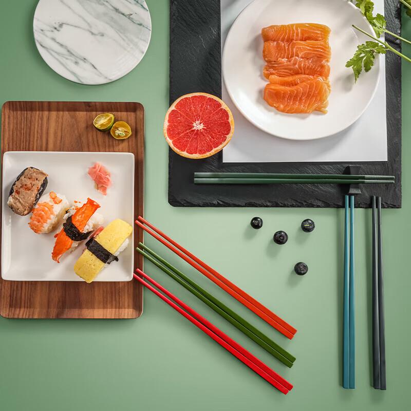 Kangbah Legierungs-Essstäbchen - 6 Paar Set