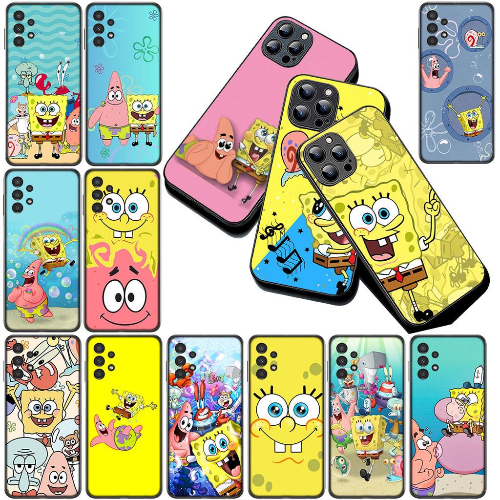 Cover for Huawei P30 P20 Mate 20 Pro Lite Y7 Y6P Y7A 2019 Nova 5T 3I Casing Phone Case S-SquarePants-Lovely S-SpongeBobs-Anime