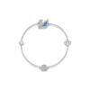Swan Series Blue Tone Crystal Bracelet Women Bracelet 5521473