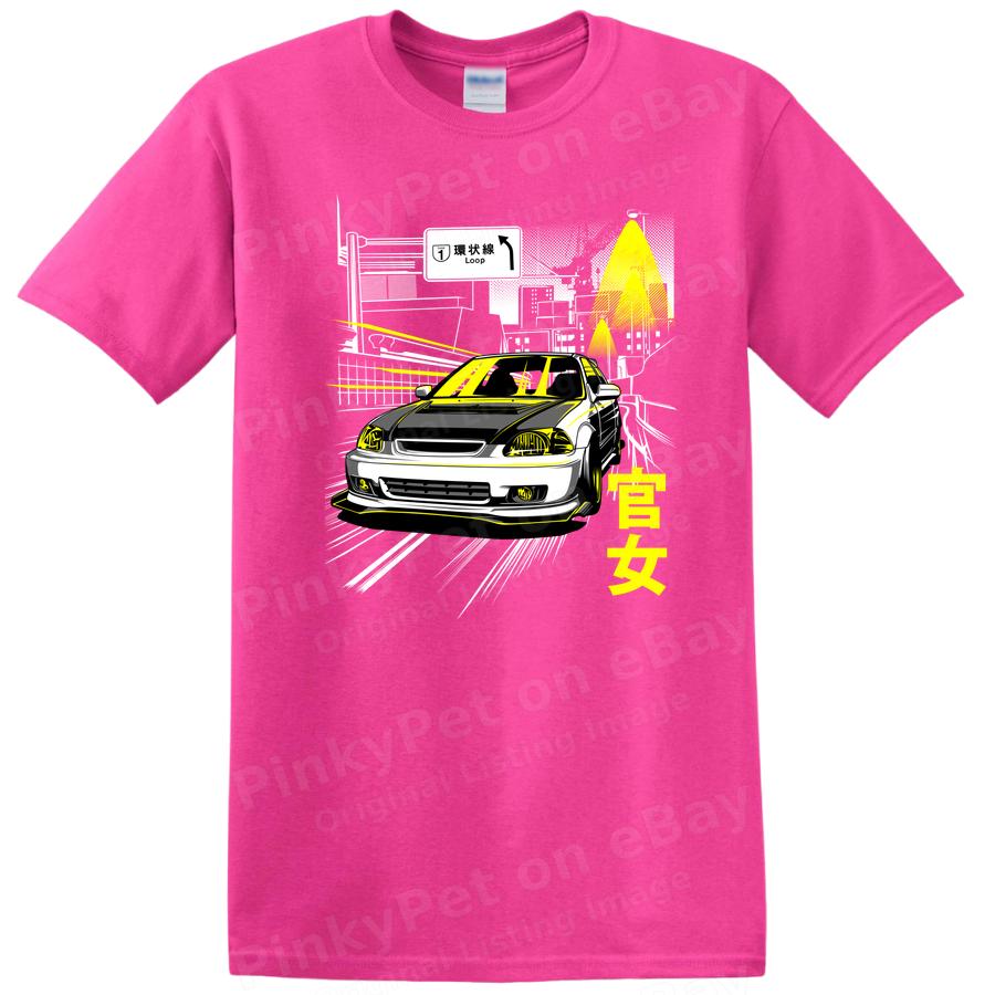 Car Graphic T Shirt Cool Design Street Style Automotive Art Graphic Tee