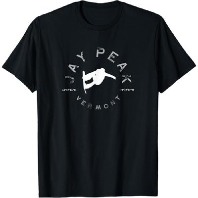 Jay Peak Vermont Graphic Vintage Snowboarding T T-Shirt