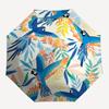 1pc Parrot Floral Automatic Folding Umbrella - Portable Collapsible, 8-Rib Durable Frame, Perfect for Outdoor Use,  Yy251218124
