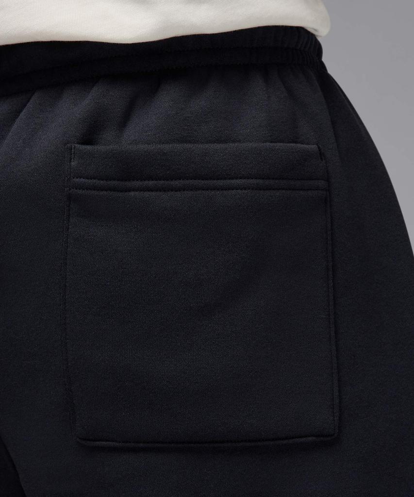 Nike Jordan Brooklyn Fleece Oversized Open Hem Pants M - Black:Sale / Ib7238-010