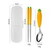 WuTuo Kids Portable Chopsticks & Spoon 2-Set Pack