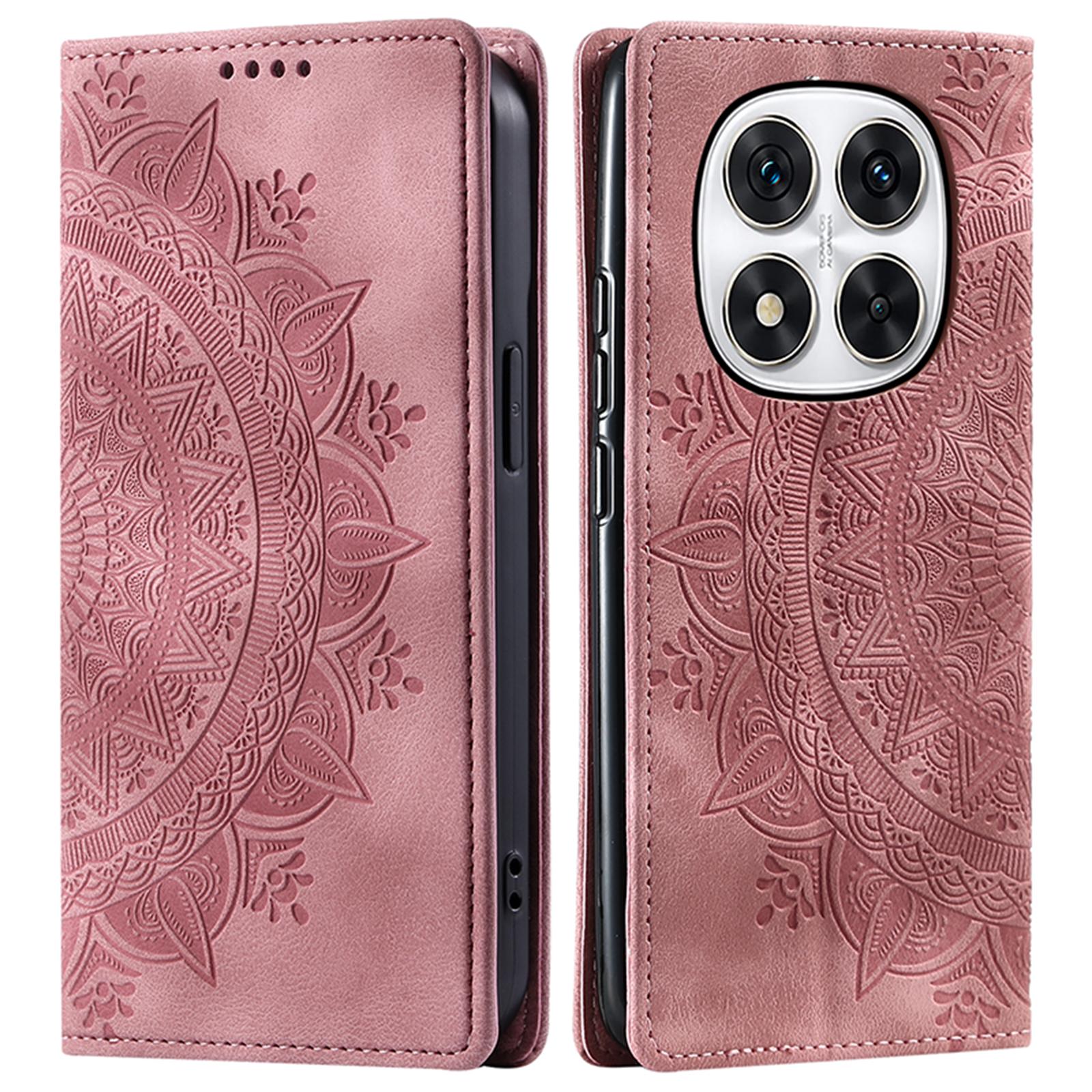 

Стиль-010 Шкіряний чохол для телефону Xiaomi Redmi Note Note 14 Pro+ 5G/14 Pro 5G/Poco X7 5G З тисненим візерунком D