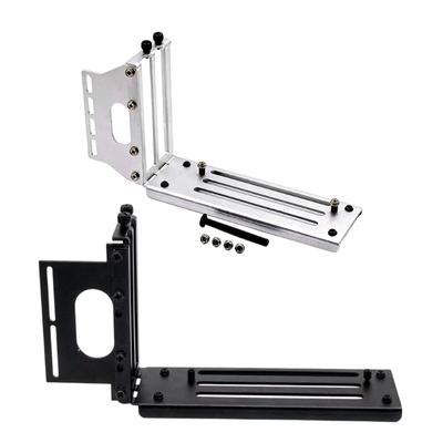 3 Slots PCIE 5.0 Graphics Card Holder Vertical GPU Mount Bracket For Standard PC Case Quick Assembly Stable Metal