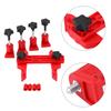 5pcs Car Dual Cam Clamp Camshaft Lock Holder Kit Engine Cam Timing Locking Tool Set