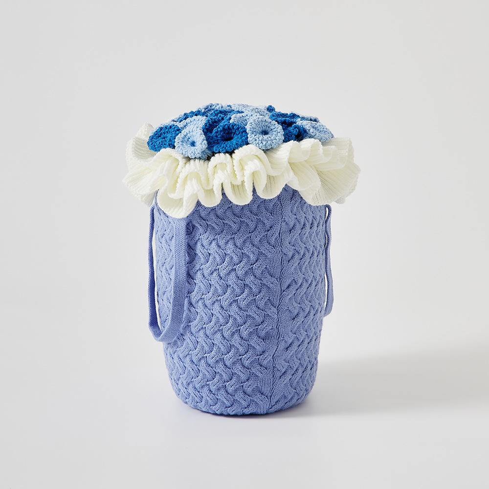 Detachable Flower Bouquet Throw Pillow Back Cushion Handmade DIY Flower With Core Pillow Girl Home Bed Sofa Decoration Pad 25x31cm 8140₽