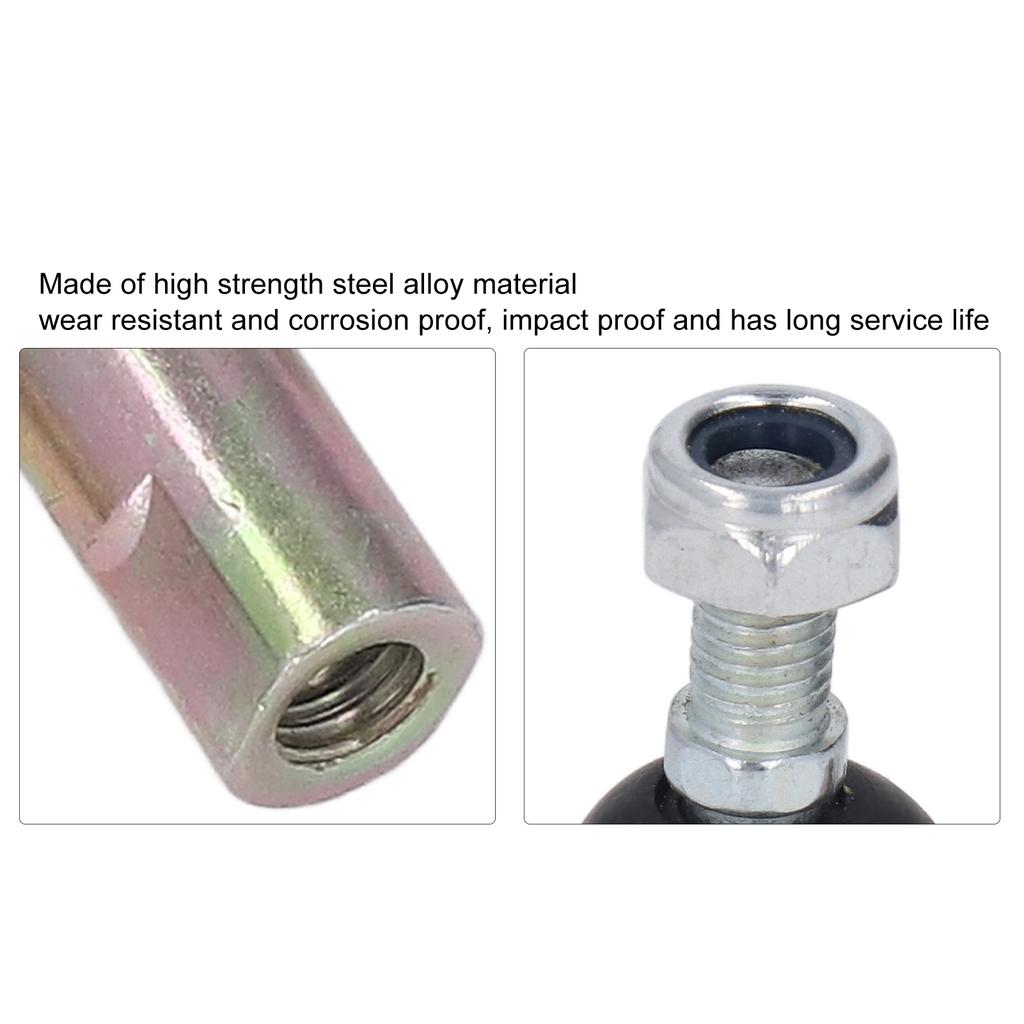 2 Pcs Tie Rod End M10 10mm Sway Bar Ball Joint Set for 50cc 70cc 90cc 110cc 125cc ATV Scooter Karting Motocross