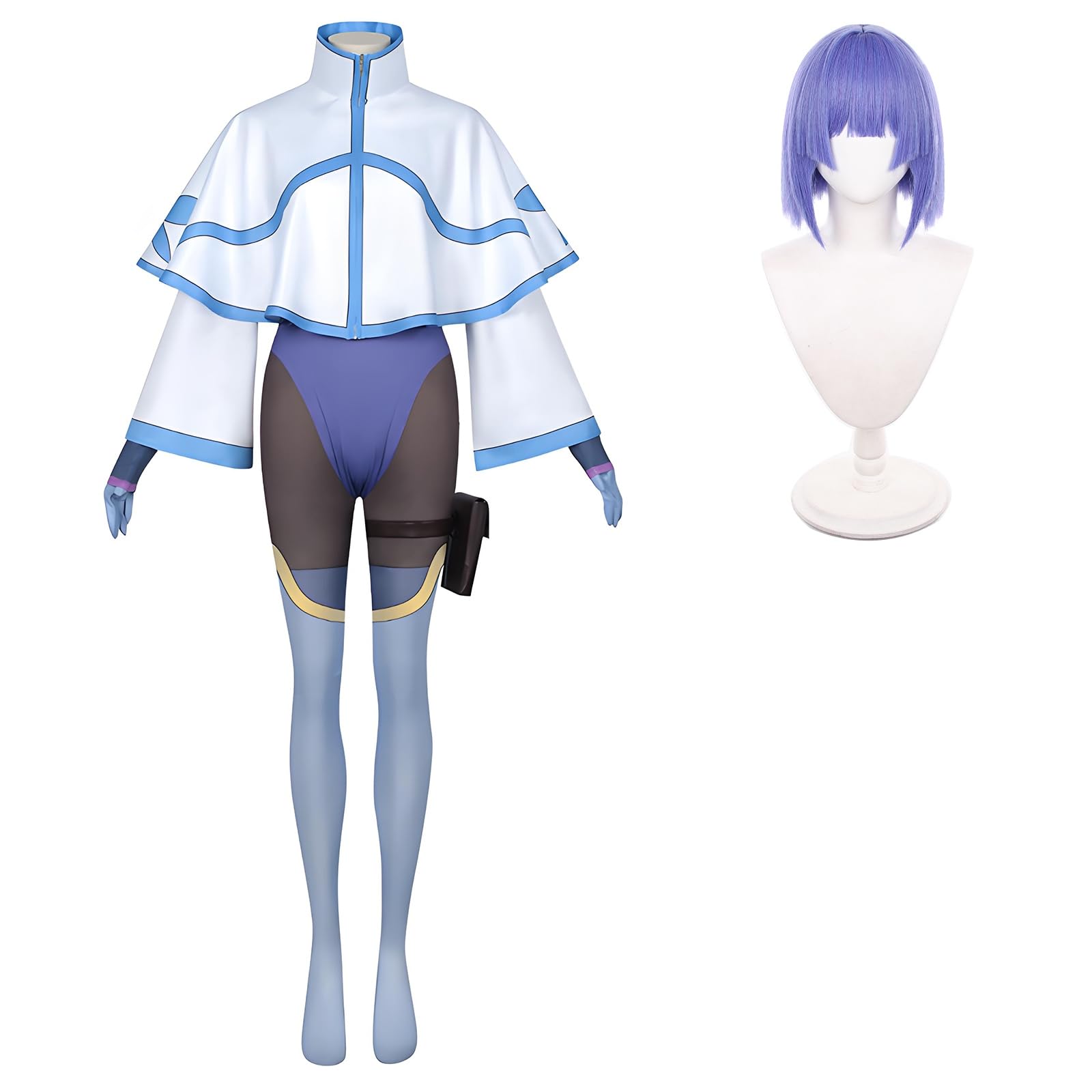 

Хина Изуми Косплей Парик Генин Куноичи Женский Костюм для Идеально подходит для Школы и Сценических Выступлений Парик Изуми Размер [Отличное Качество] - (Безработный