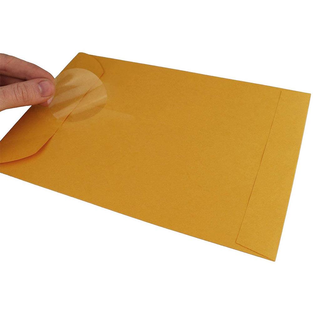 Transparent PVC Self-Adhesive Thank You Gift Sealing Stickers for Stationery