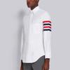 THOM BROWNE 4-Bar Stripe Shirt MWL319A-06177-100