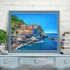 Pittura diamante 5D fai da te Paesaggio decorativo Paesaggio completo trapano rotondo Diamante Ricamo Punto croce Kit Decorazioni per la casa Regalo