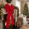 Long Streamers Christmas Tree Bow Decoration Large EVA Xmas Wreath Bow-knot Handmade Christmas Tree Topper Bow Home Decor