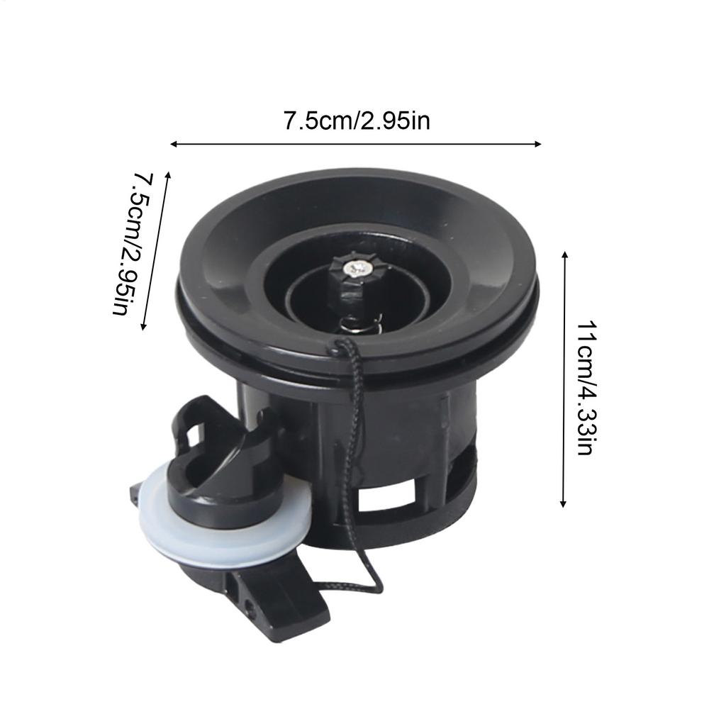 Air Valve Inflatable Boat Inflatable Boat Kayak Surfboard Plastic Air Valve Assault Boat Rafting Boat Accessories 8-Hole Air Noz