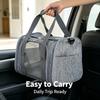Soft-Sided Pet Carrier Bag for Medium Large Cats & Puppies, Portable Travel Dog Carrier Handbag