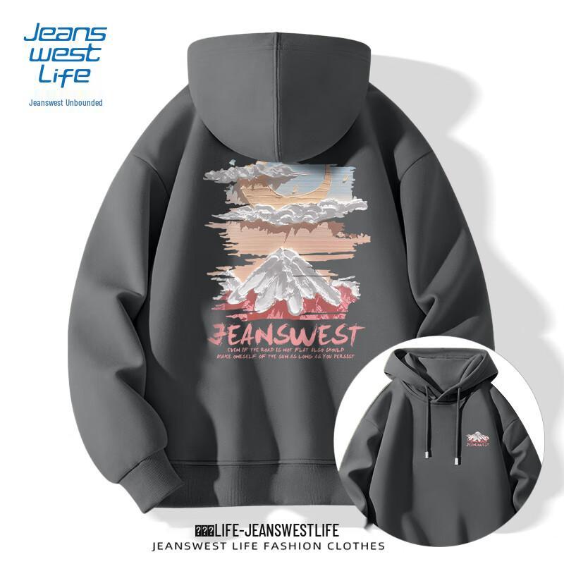

Толстовка с капюшоном JEANSWEST LIFE из плотного материала XL