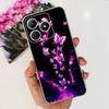 For Realme C63 4G 2024 Case RMX3939 Cover Cute Love Heart Soft Clear Silicone Protective Cases For Realme C61 4G C 61 C 63 Funda
