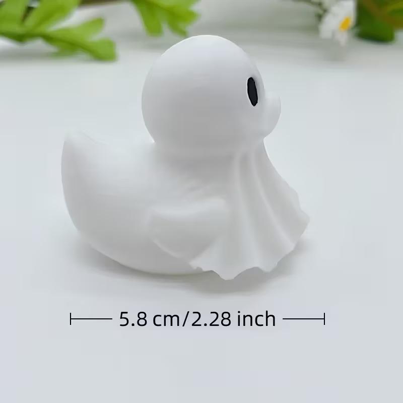 Anatra Spettrale Stampata in 3D Fantasma e Pipistrello Decorazione Modello Figurine Halloween