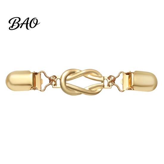Dress Cincher Clip Retro Knotted Sweater for Women, Cardigan Waist Metal Clips Clip, Cloak Shawl Pant Tightener Clothes Tightening Buckle