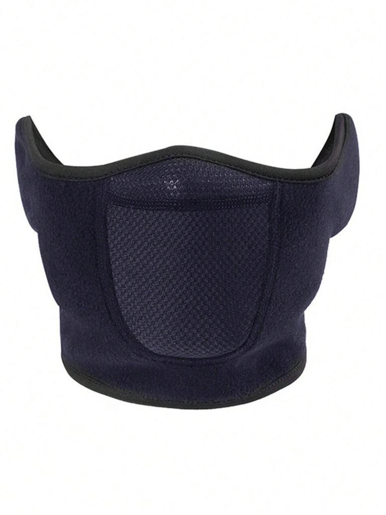 Polaina de cuello polar cálida para ciclismo y esquí al aire libre con protección para los oídos para otoño e invierno