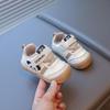 2025 Breathable Mesh Baby Walker Shoes, Soft Sole Cartoon Design for Boys & Girls