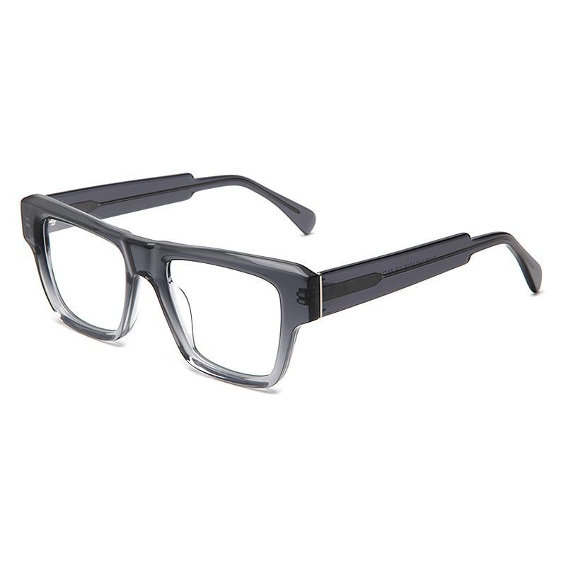 Men's Acetate Glass Frame for Man High-Quality Brand Design Fashion Optical Eyeglasses Frame Women's Decorative Glasses