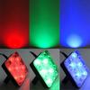 Mini Led Flat Par Light Full Color 10W RGB Sound Activated Dj Light USB Dmx Uplight For Disco Party Led Dance Floor Indoors Lamp