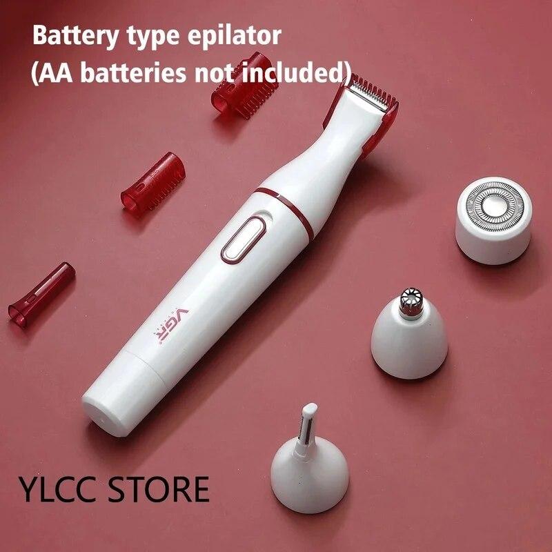 Frauenrasierer Ganzkörper-Elektro-Haarentferner Teenager-Mädchen Rasierer Weiblich Ganzkörper-Intimbereich Intimrasiermaschine VGR