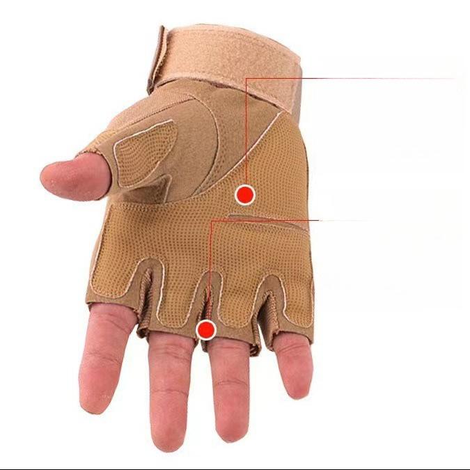 Taktische Handschuhe Halbfinger Vollfinger Für Männer Outdoor Radfahren Reiten Sport Anti-Rutsch Verschleißfest Bergsteigen Fitness