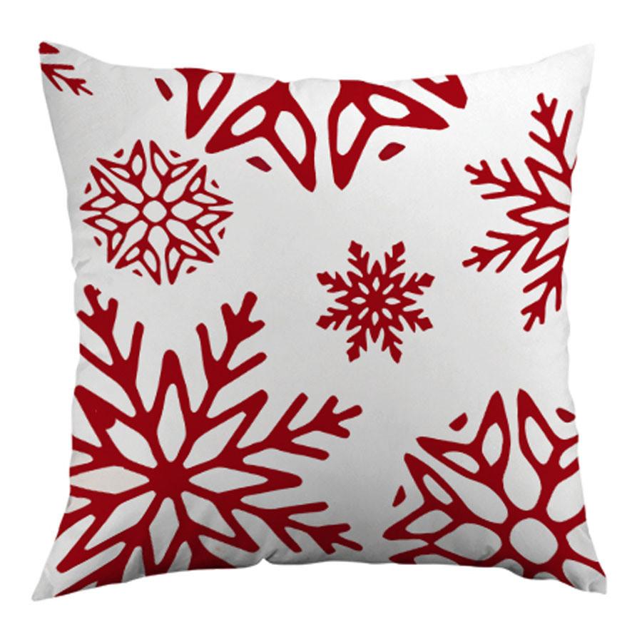 Christmas Decor Pillow Cover With Plush Material For Living Room Festive Decor